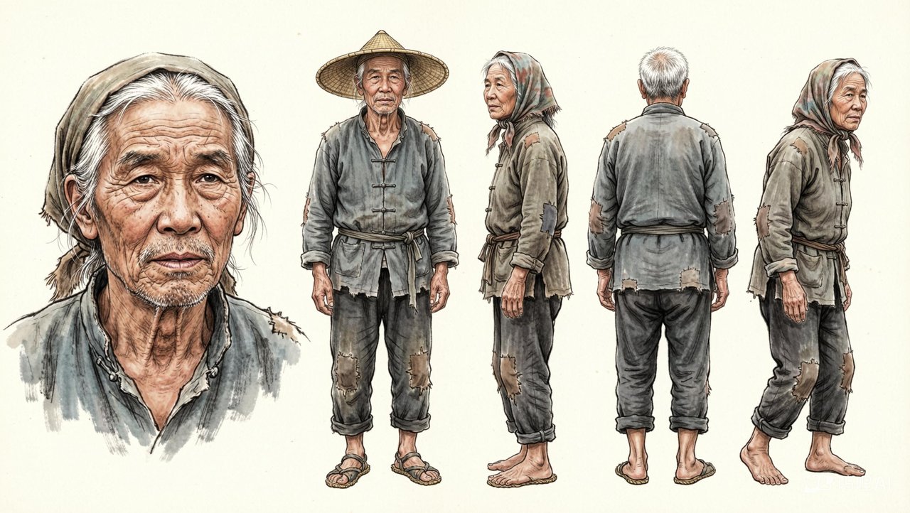 李大伯和大娘