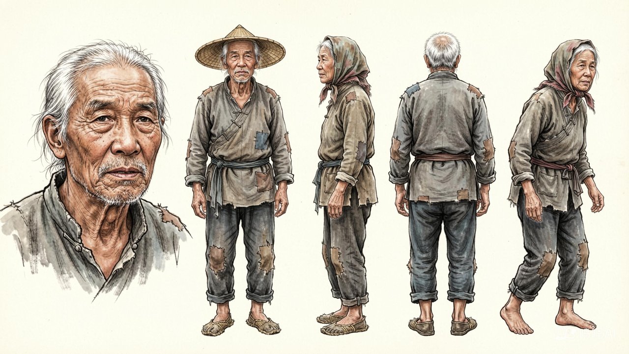 李大伯和大娘