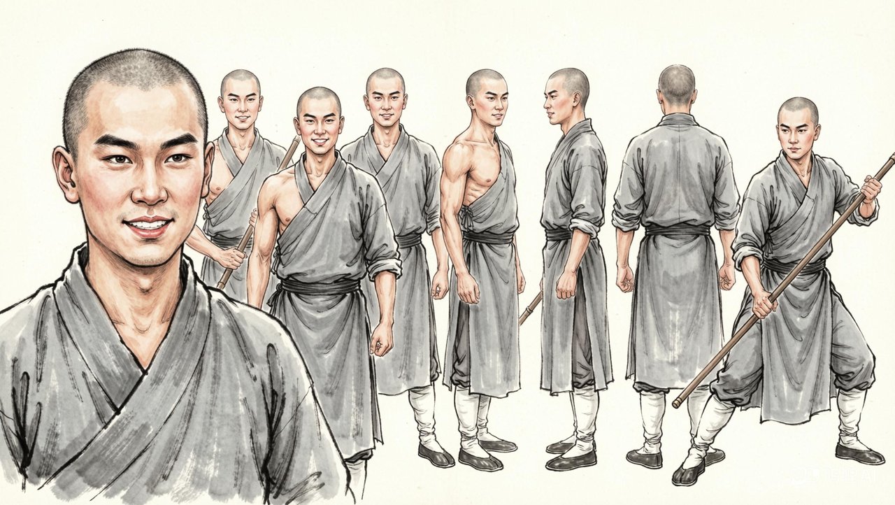 棍僧们（包括色空、半空、悟空、了空、道空等）