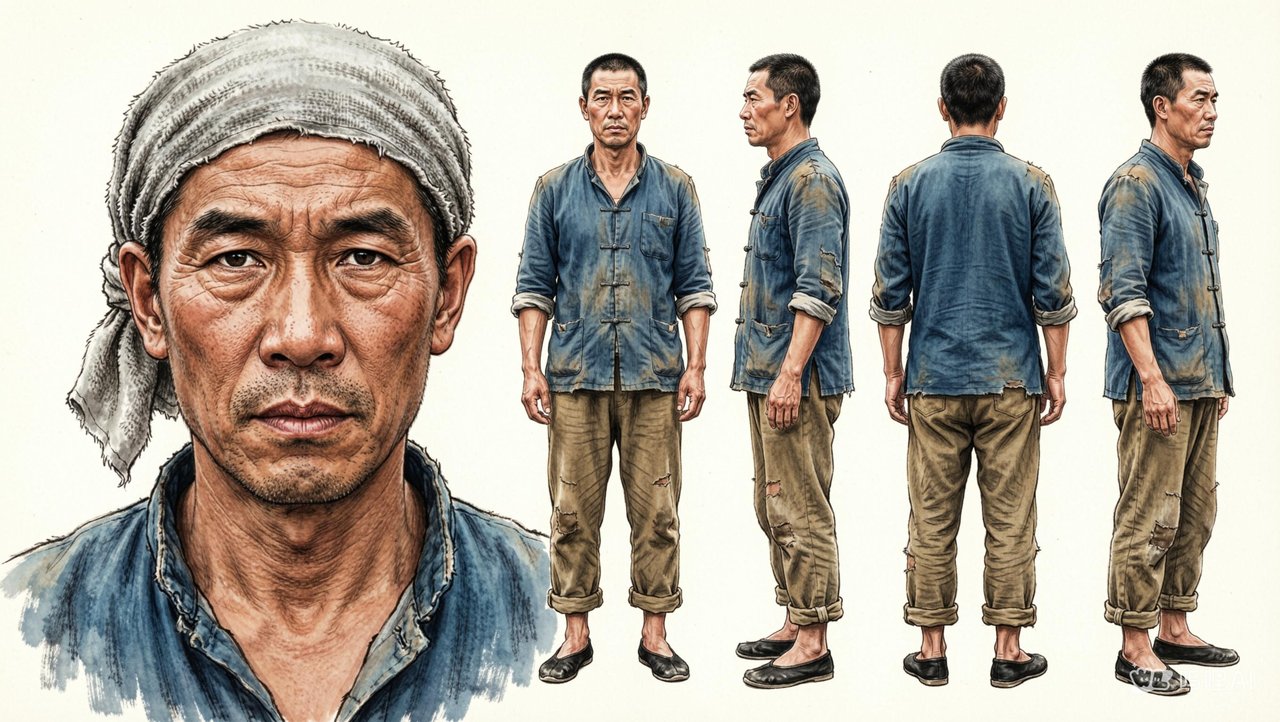 老搬运工人