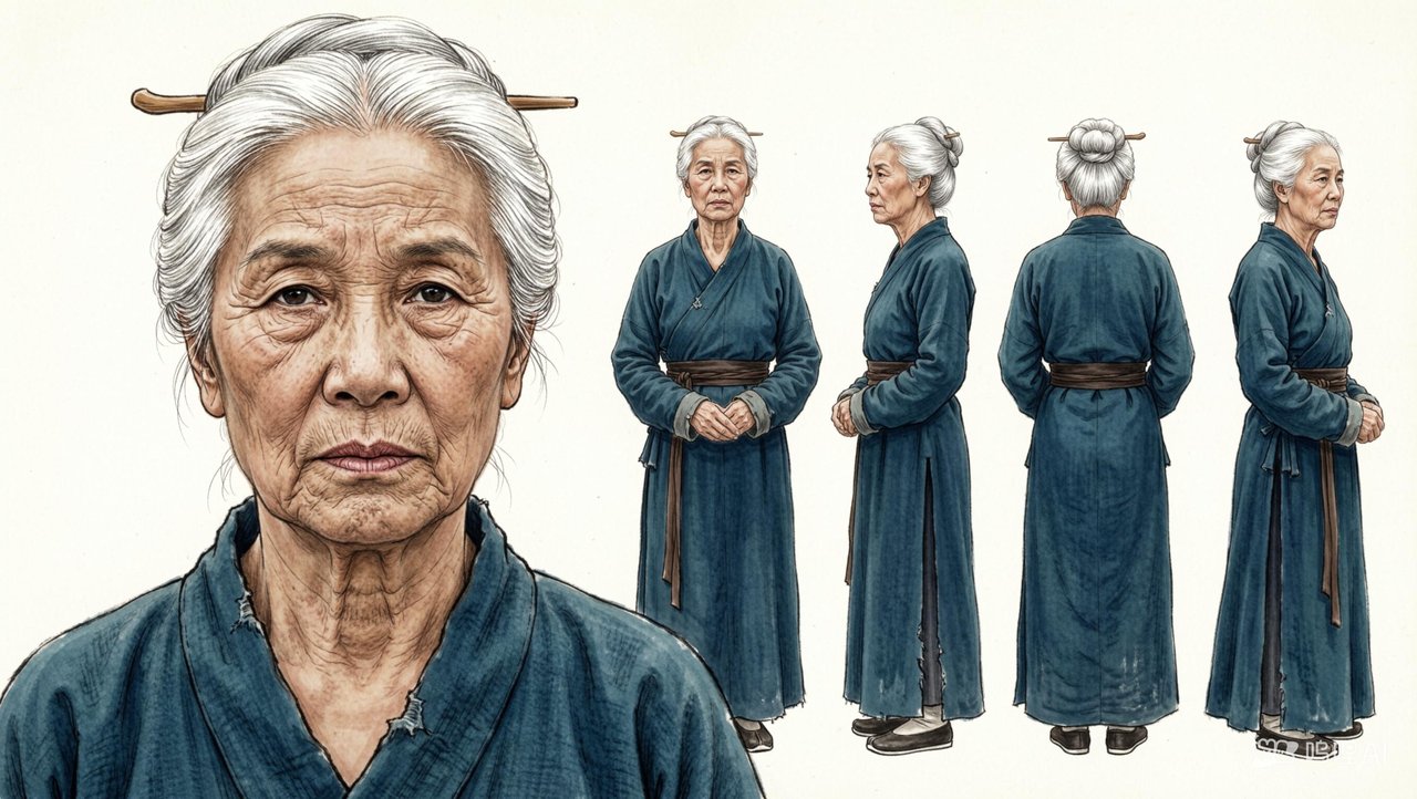 白头宫女