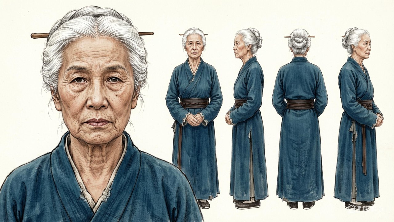 白头宫女