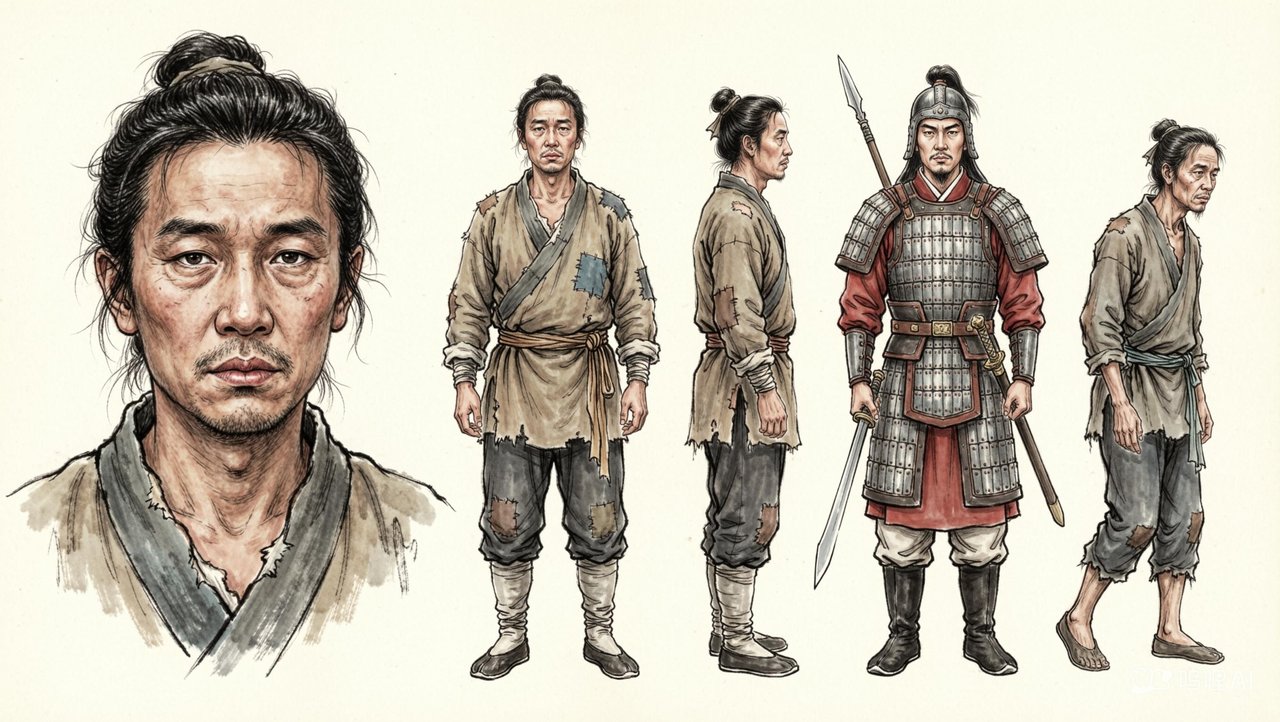路人（包括民工、士兵等）